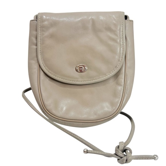 Vintage Etienne Aigner Tan Crossbody Bag - Picture 1 of 13